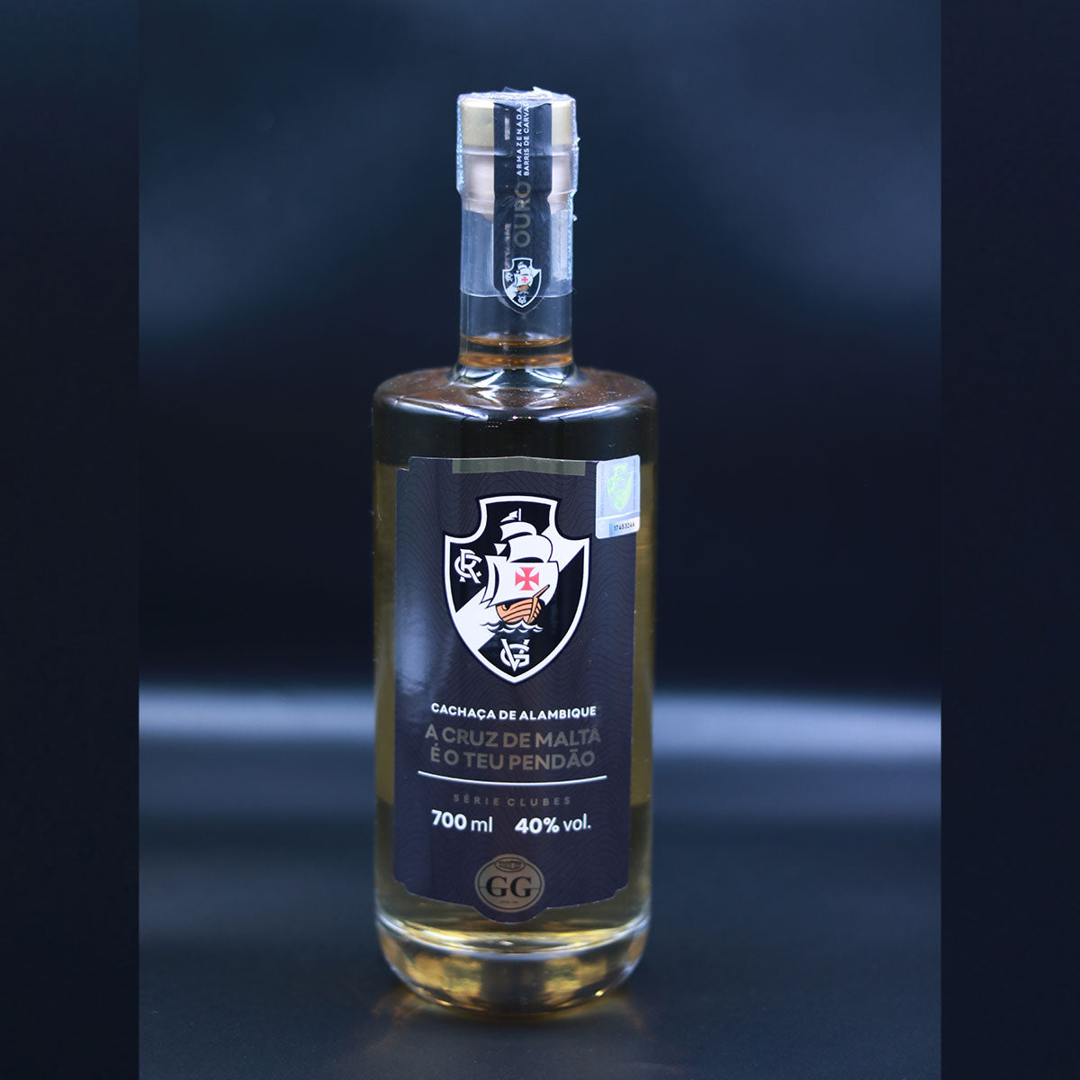 Cachaça GG - Alambique 700 ml - 40% vol - Vasco Esporte Clube
