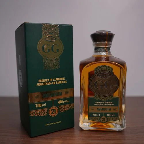 Cachaça GG - barris de Amendoim 700 ml - 40% vol.