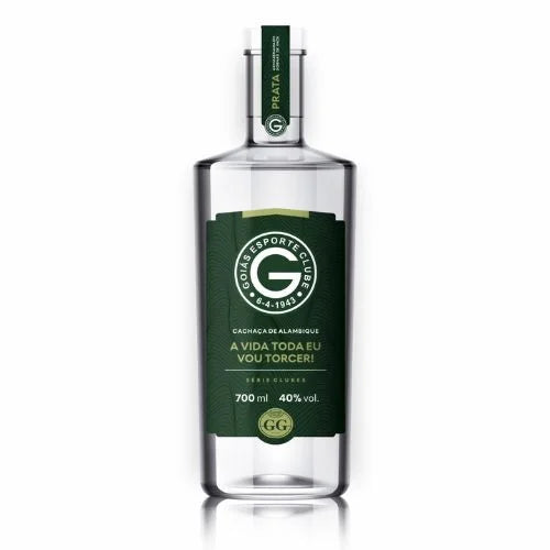 Cachaça GG - barris de Prata 700 ml - 40% vol - Goiás Esporte Clube