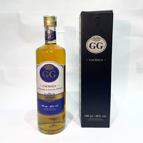 Cachaça GG - barris de Amburana 700 ml - 40% vol.
