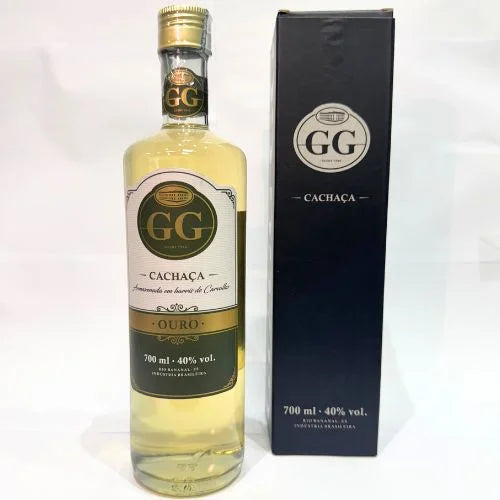 Cachaça GG - barris de Carvalho 700 ml - 40% vol.