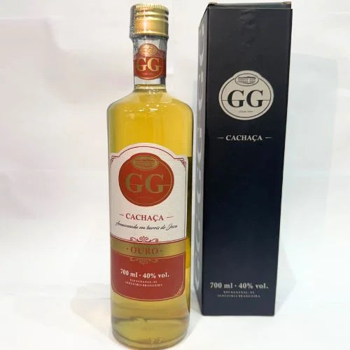 Cachaça GG - barris de Jaca 700 ml - 40% vol.