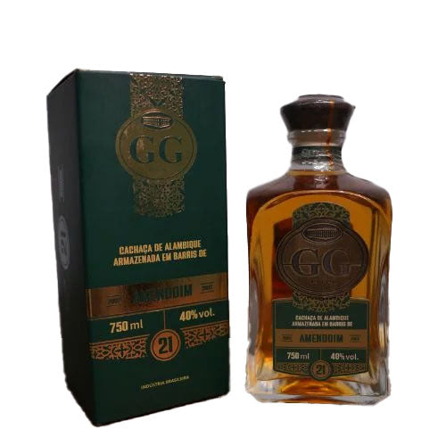 Cachaça GG - barris de Amendoim 700 ml - 40% vol.