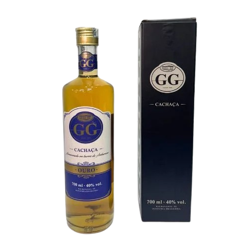 Cachaça GG - barris de Amburana 700 ml - 40% vol