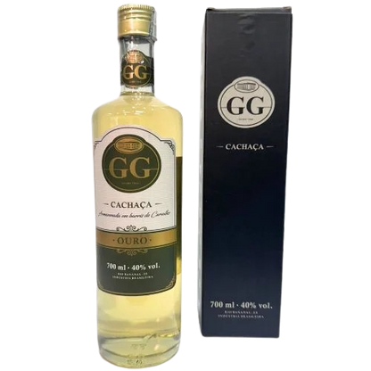 Cachaça GG - barris de Carvalho 700 ml - 40% vol.