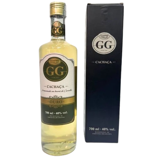 Cachaça GG - barris de Carvalho 700 ml - 40% vol.