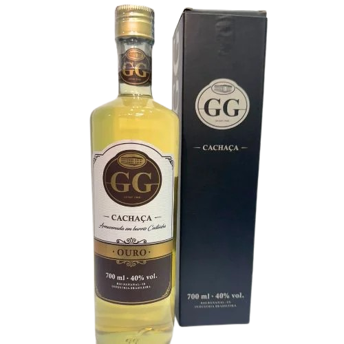 Cachaça GG - barris de Castanha 700 ml - 40% vol.