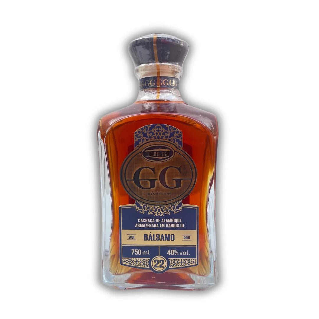 Cachaça GG - barris de Bálsamo 700 ml - 40% vol.