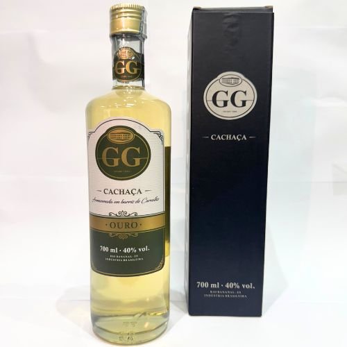 Cachaça GG - barris de Carvalho 700 ml - 40% vol.
