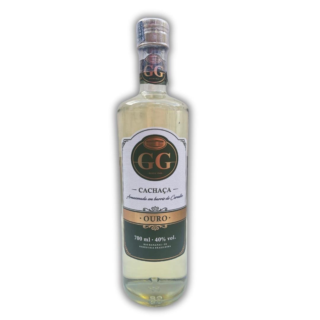 Cachaça GG - barris de Carvalho 700 ml - 40% vol.