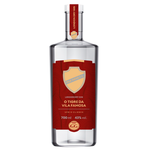 London Dry GIN GG 750 ml - 43% vol - Vila Nova Futebol Clube